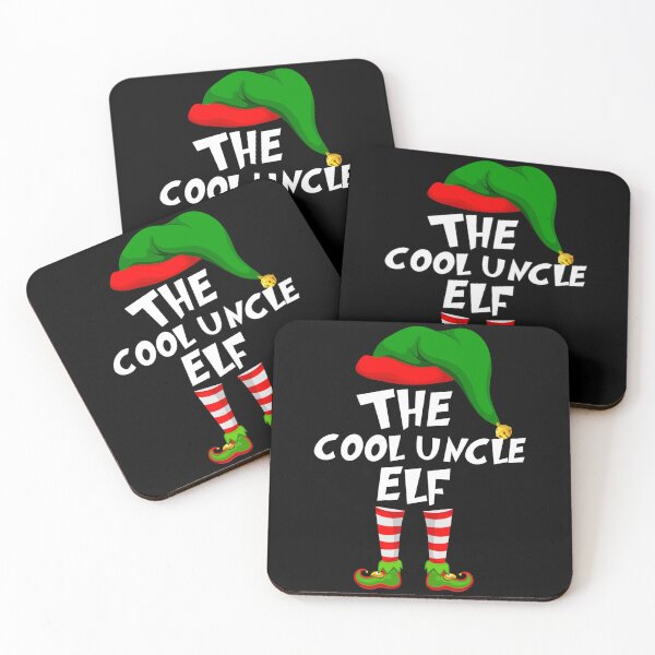 Item preview, Funny Matching Family Christmas The Cool Uncle Elf designed and sold by thompsonw.