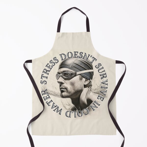 Item preview, Stress Doesn’t Survive In Cold Water designed and sold by Kate Anderson Art.