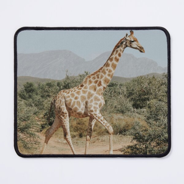 Item preview, Giraffe Walking in Nature designed and sold by Aesthetic Archive.