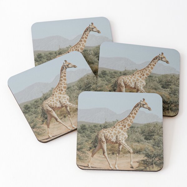 Item preview, Giraffe Walking in Nature designed and sold by Aesthetic Archive.