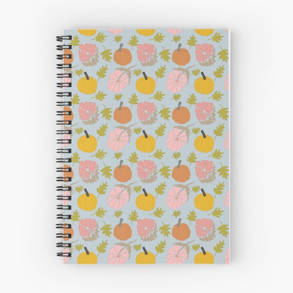 Item preview, cozy autumn pumpkin leaf floral pattern designed and sold by EdifiedExpressions.