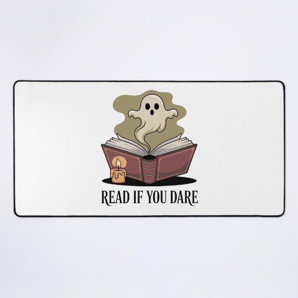 Item preview, Read If You Dare - Cozy Spooky Book Ghost designed and sold by MagicWander.