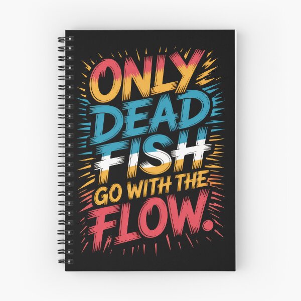 Item preview, Swim Against the Current Typography Art designed and sold by Enea Kelo.