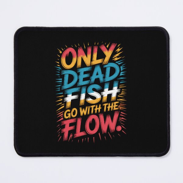 Item preview, Swim Against the Current Typography Art designed and sold by Enea Kelo.