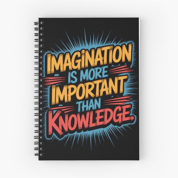 Item preview, The Power of Imagination Typography Art designed and sold by Enea Kelo.