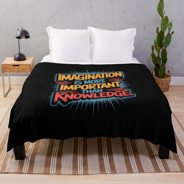 Item preview, The Power of Imagination Typography Art designed and sold by Enea Kelo.