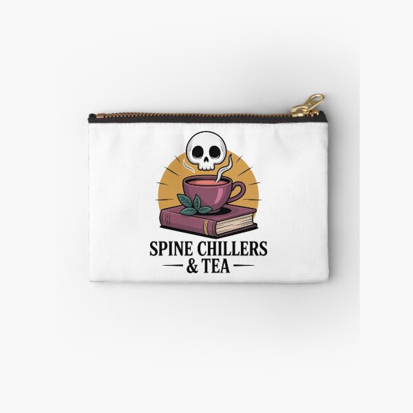 Item preview, Spine Chillers & Tea - spooky book designed and sold by MagicWander.