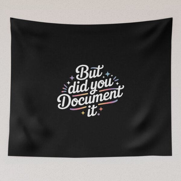 Item preview, but Did You Document It designed and sold by marianna cotaru.