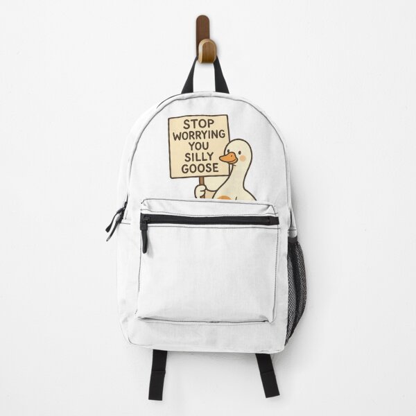 Item preview, Stop Worrying You Silly Goose designed and sold by The Painted Topaz.