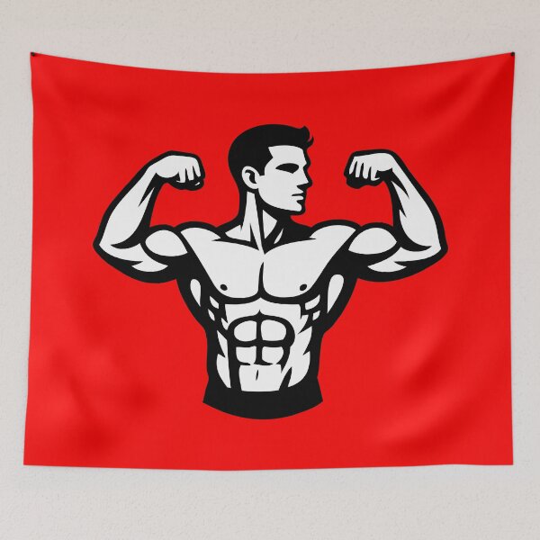 Item preview, Male Fitness designed and sold by ArtFactoryAI.