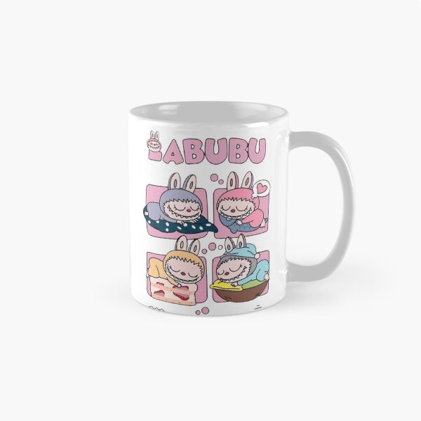 Item preview, Labubu mignons en pyjama et mode dodo designed and sold by MeowLoka ⭐⭐⭐⭐.