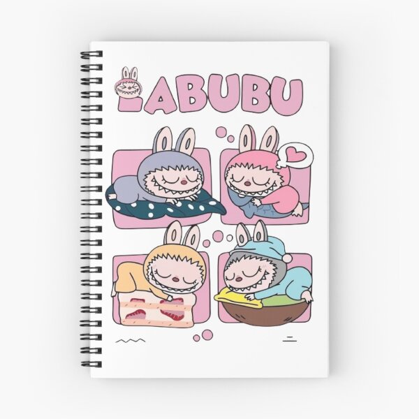 Item preview, Labubu mignons en pyjama et mode dodo designed and sold by MeowLoka ⭐⭐⭐⭐.