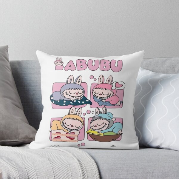 Item preview, Labubu mignons en pyjama et mode dodo designed and sold by MeowLoka ⭐⭐⭐⭐.