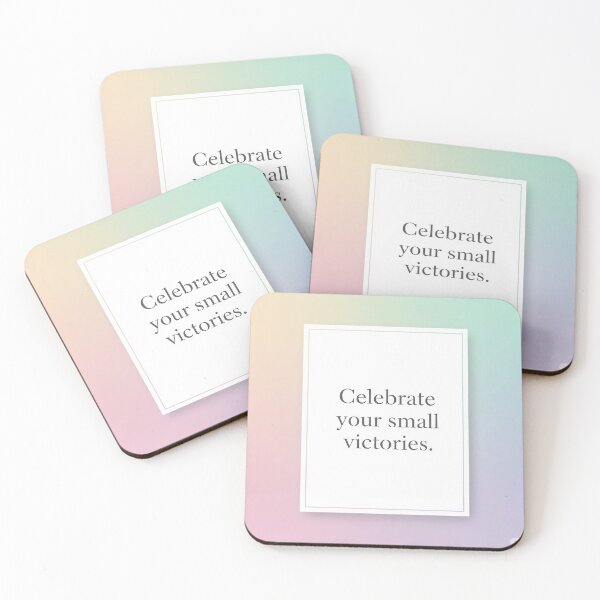 Item preview, Celebrate Your Small Victories - Daily Progress Art designed and sold by GabrielaNavas.