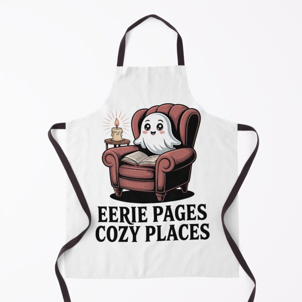 Item preview, Eerie Pages Cozy Places - cozy ghost book designed and sold by MagicWander.