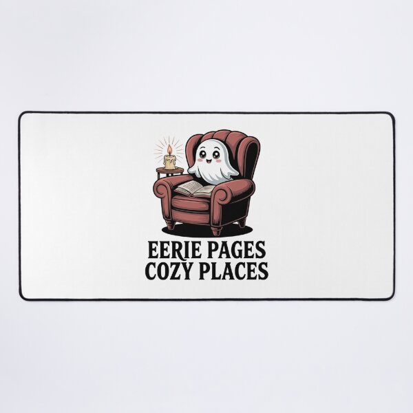 Item preview, Eerie Pages Cozy Places - cozy ghost book designed and sold by MagicWander.