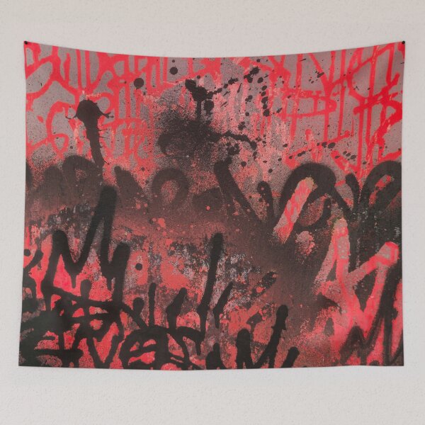 Item preview, Graffiti negative net designed and sold by Patternsinshadow.