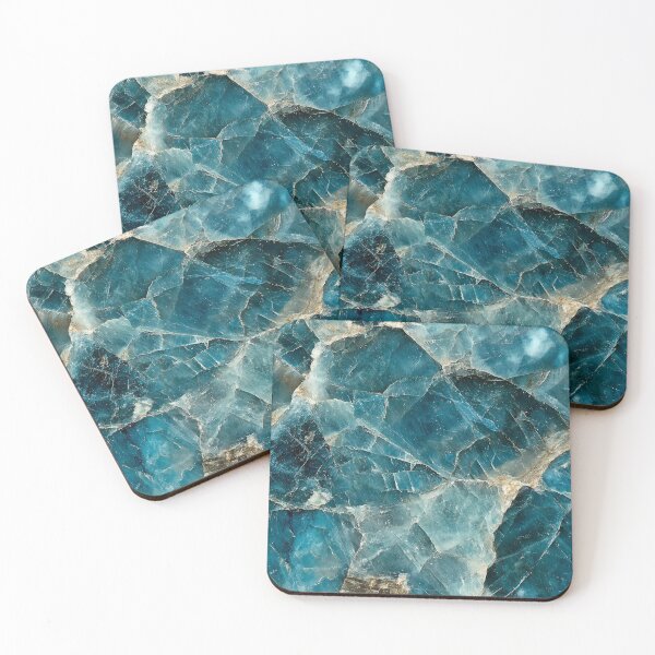 Item preview, Deep Teal Gemstone Seamless Texture – Elegant Crystal-Inspired Artwork designed and sold by DigitaICraft.