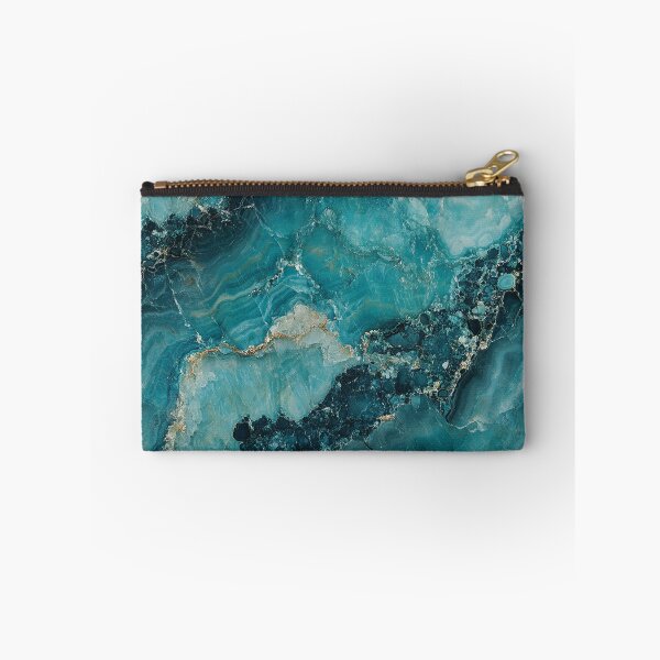 Item preview, Ocean Blue Seamless Texture – Polished Gemstone Abstract Design designed and sold by DigitaICraft.