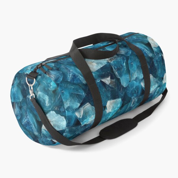 Item preview, Polished Teal Crystal Seamless Pattern – Modern Apatite Gemstone-Inspired Texture designed and sold by DigitaICraft.