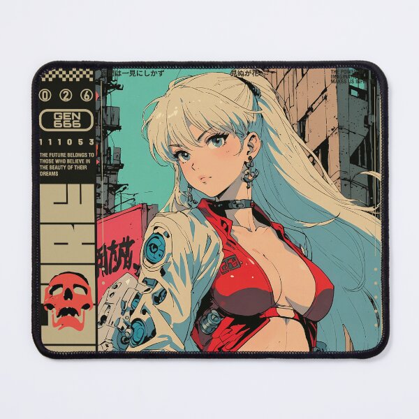 Item preview, Blonde anime girl designed and sold by BOZGO.