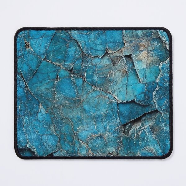 Item preview, Vibrant Teal Seamless Texture – Polished Gemstone-Inspired Design designed and sold by DigitaICraft.