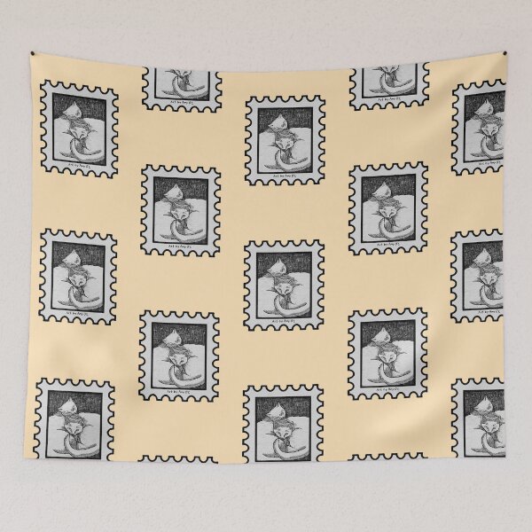 Item preview, Cat postage stamp designed and sold by CraftsbyAmy.
