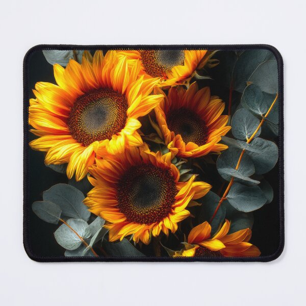 Item preview, Optimistic Sunflower and Eucalyptus designed and sold by scicilysimonee.