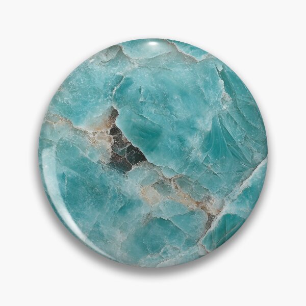 Item preview, Vibrant Aqua Gemstone Crystal-Inspired designed and sold by DigitaICraft.