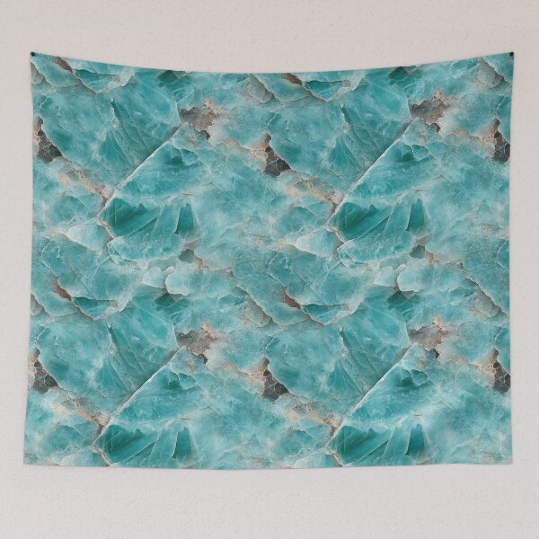 Item preview, Vibrant Aqua Gemstone Crystal-Inspired designed and sold by DigitaICraft.