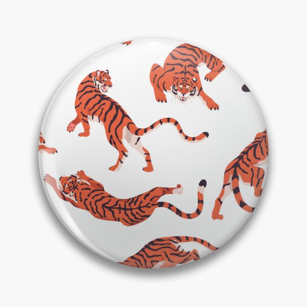 Aperçu de l'œuvre PIN'S TIGRE créée et vendue par izzietondo.