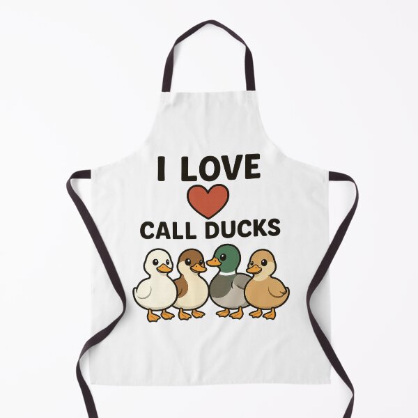 Item preview, I Love Call Ducks — Colourful Duck Quartet designed and sold by Digital-Chicken.