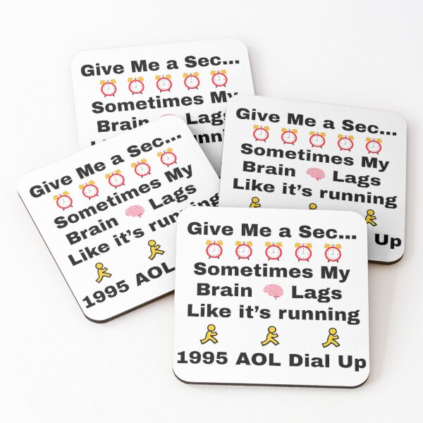 Item preview, Brain Processing Speed...90's Level Internet, funny slogans, AuDHD, ADHD, Perimenopause Humor designed and sold by Kristi Brooks.