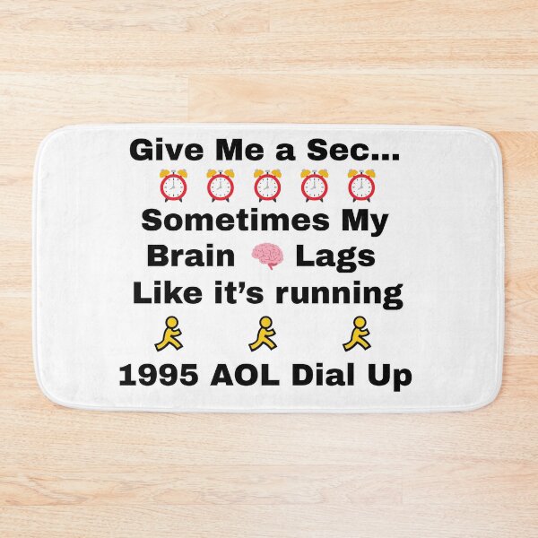 Item preview, Brain Processing Speed...90's Level Internet, funny slogans, AuDHD, ADHD, Perimenopause Humor designed and sold by Kristi Brooks.