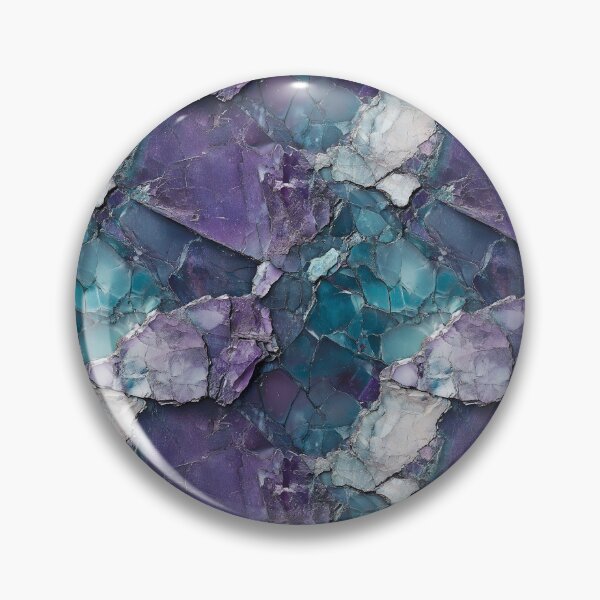 Item preview, Purple and Aqua Mineral Texture designed and sold by DigitaICraft.