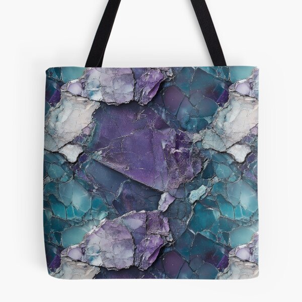 Item preview, Purple and Aqua Mineral Texture designed and sold by DigitaICraft.