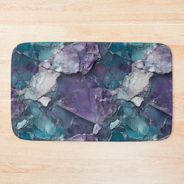 Item preview, Purple and Aqua Mineral Texture designed and sold by DigitaICraft.