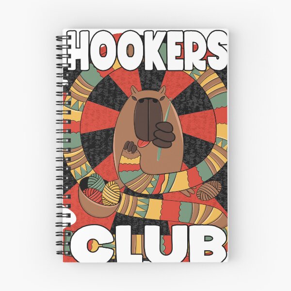 Item preview, Hookers club designed and sold by BlackMuffinDigital.