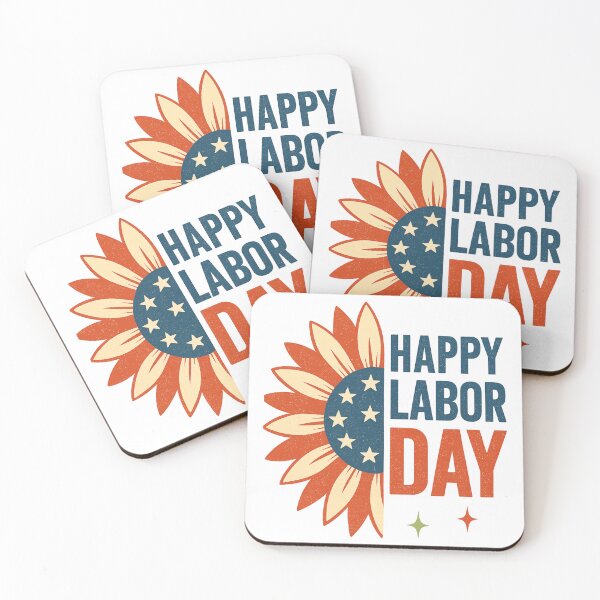 Item preview, Happy Labor Day American Flag Sunflower designed and sold by Ruby River.