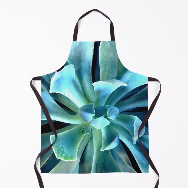 Item preview, Breathtaking Ribbon-Shaped Aqua Blue Succulent Art Photo designed and sold by DEC02.