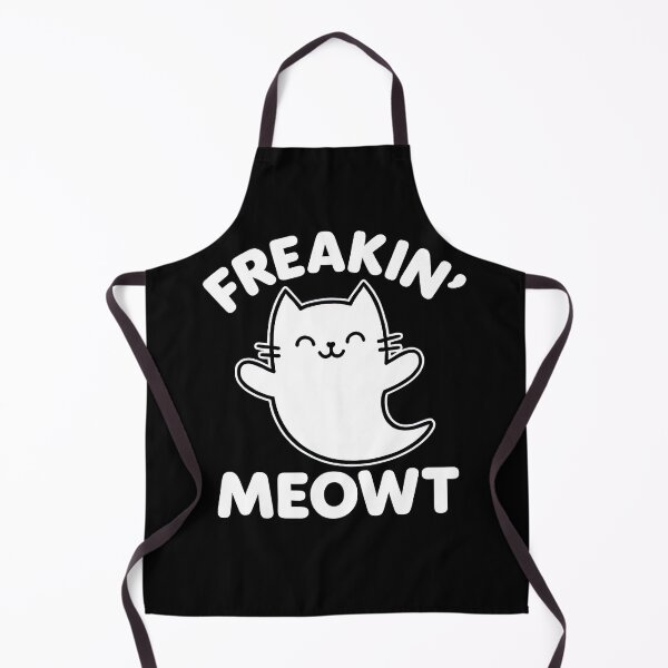 Item preview, Freakin Meowt Funny Ghost Cat Spooky Halloween designed and sold by SpookshowDesign.