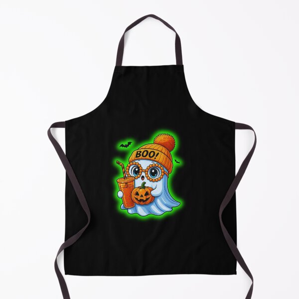 Item preview, Halloween Cute Ghost Boba Drink designed and sold by WoodburyLake.