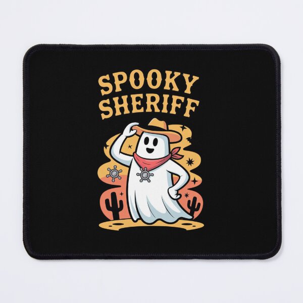 Item preview, Spooky Sheriff – Haunted Wild West Edition designed and sold by teevoxx.
