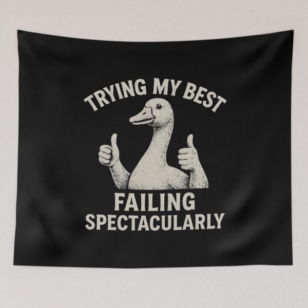 Item preview, Trying My Best Failing Spectacularly designed and sold by DemureArtsy.