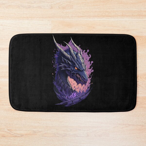 Item preview, Dark Evil Dragon – Gothic Fantasy Creature Illustration | Demon Poster & Sticker designed and sold by CRAWO.