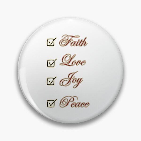 Item preview, Faith, love, joy, peace designed and sold by Artland2024.
