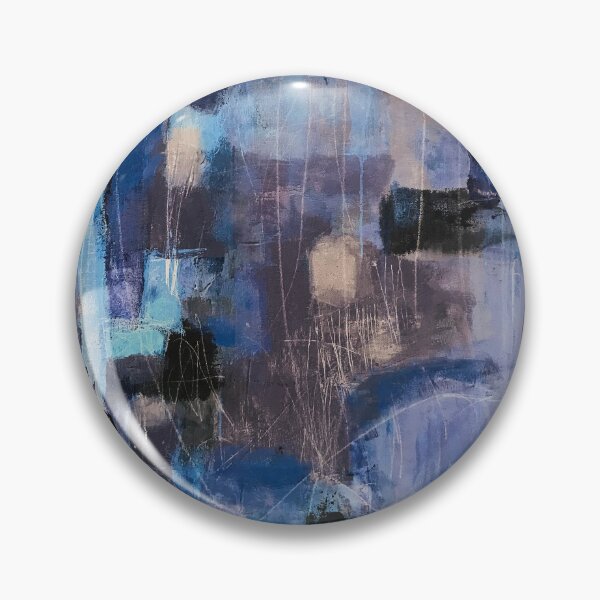 Item preview, Blue, Violet, And Aqua Rainy Afternoon Abstract Painting  designed and sold by DEC02.
