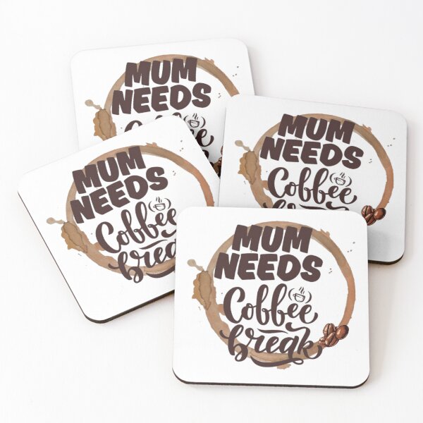 Item preview, Mum Needs a Coffee Break designed and sold by Roova-art.
