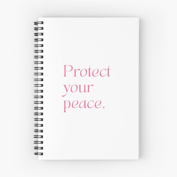 Item preview, Protect Your Peace Positive Affirmation  designed and sold by Bloomshop2025.