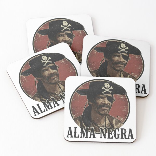 Item preview, Black Soul Portrait of a Classic Pirate designed and sold by elglotonmusical.